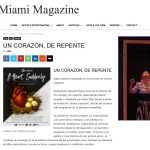 un corazón de repente