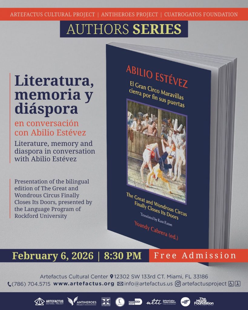 Literatura, memoria y diáspora en conversación con Abilio Estévez