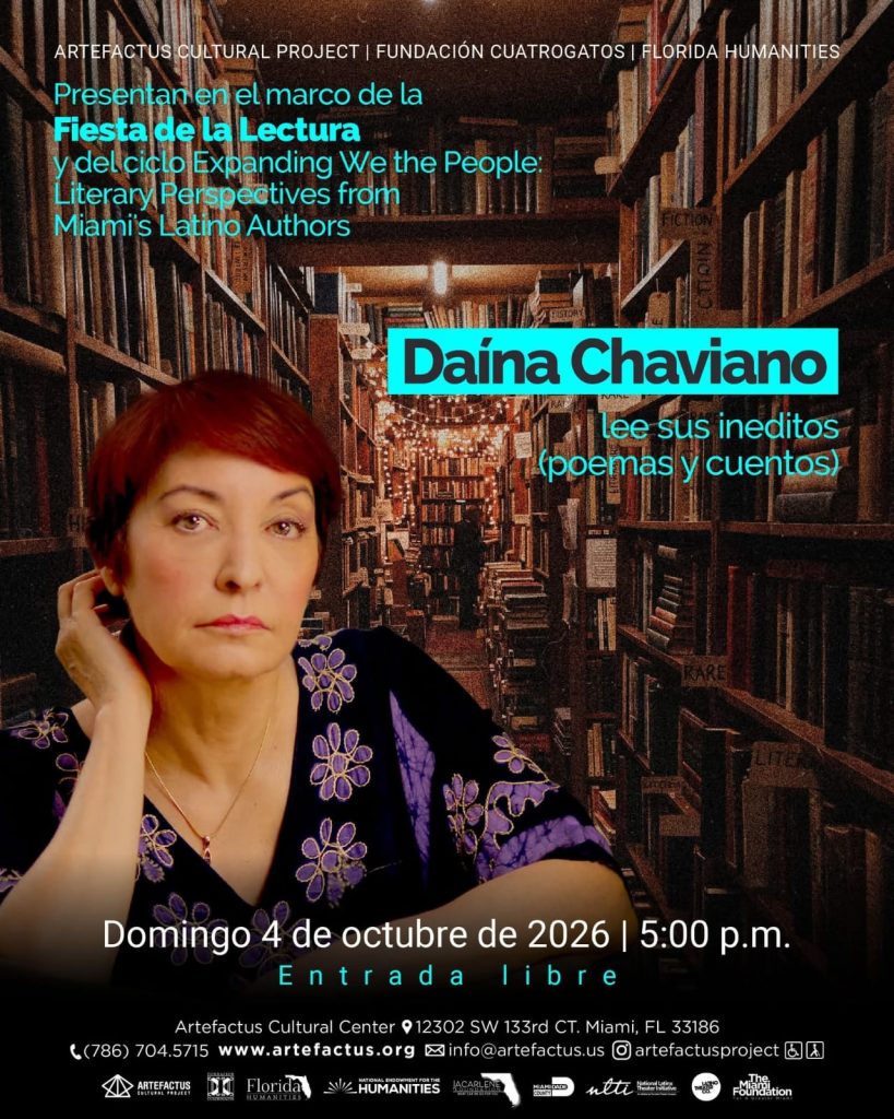 Daína Chaviano lee sus inéditos